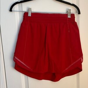 Lululemon Athletica Red Athletic Skirt